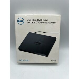 Dell DW316 External USB Slim DVD Drive OPEN BOX